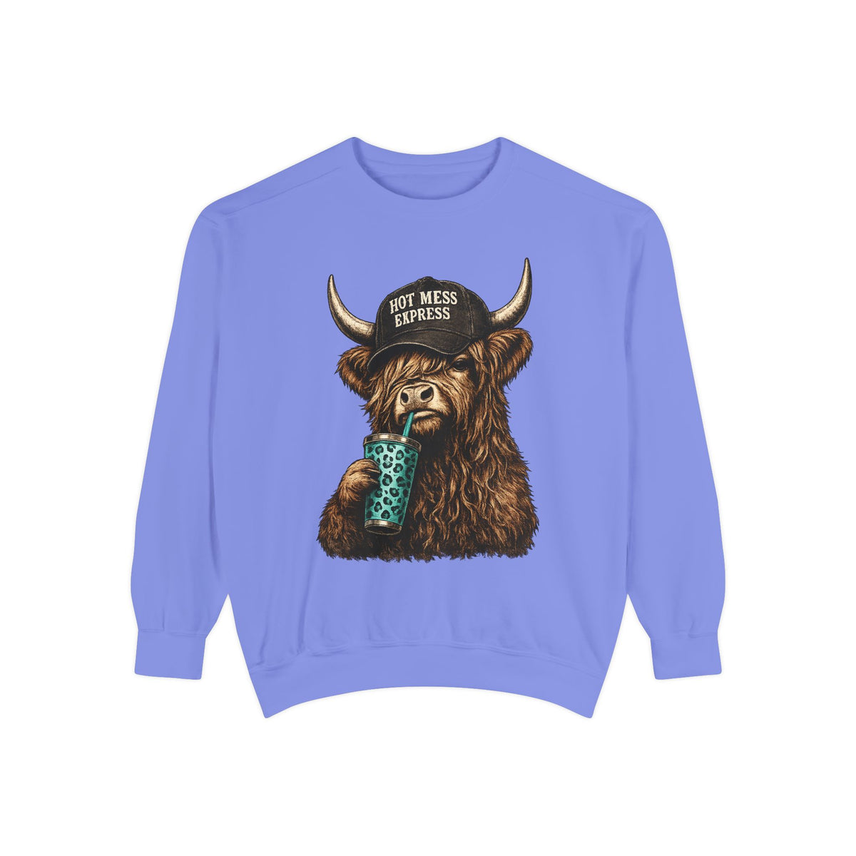 Unisex Garment-Dyed Sweatshirt