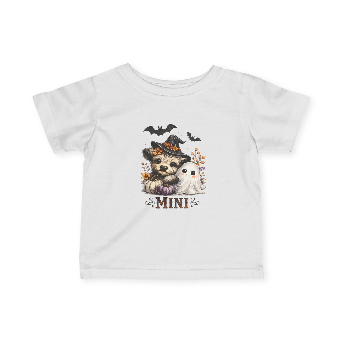 Custom Halloween Mini Infant Fine Jersey Tee