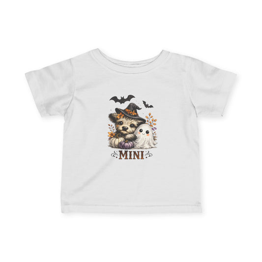 Custom Halloween Mini Infant Fine Jersey Tee