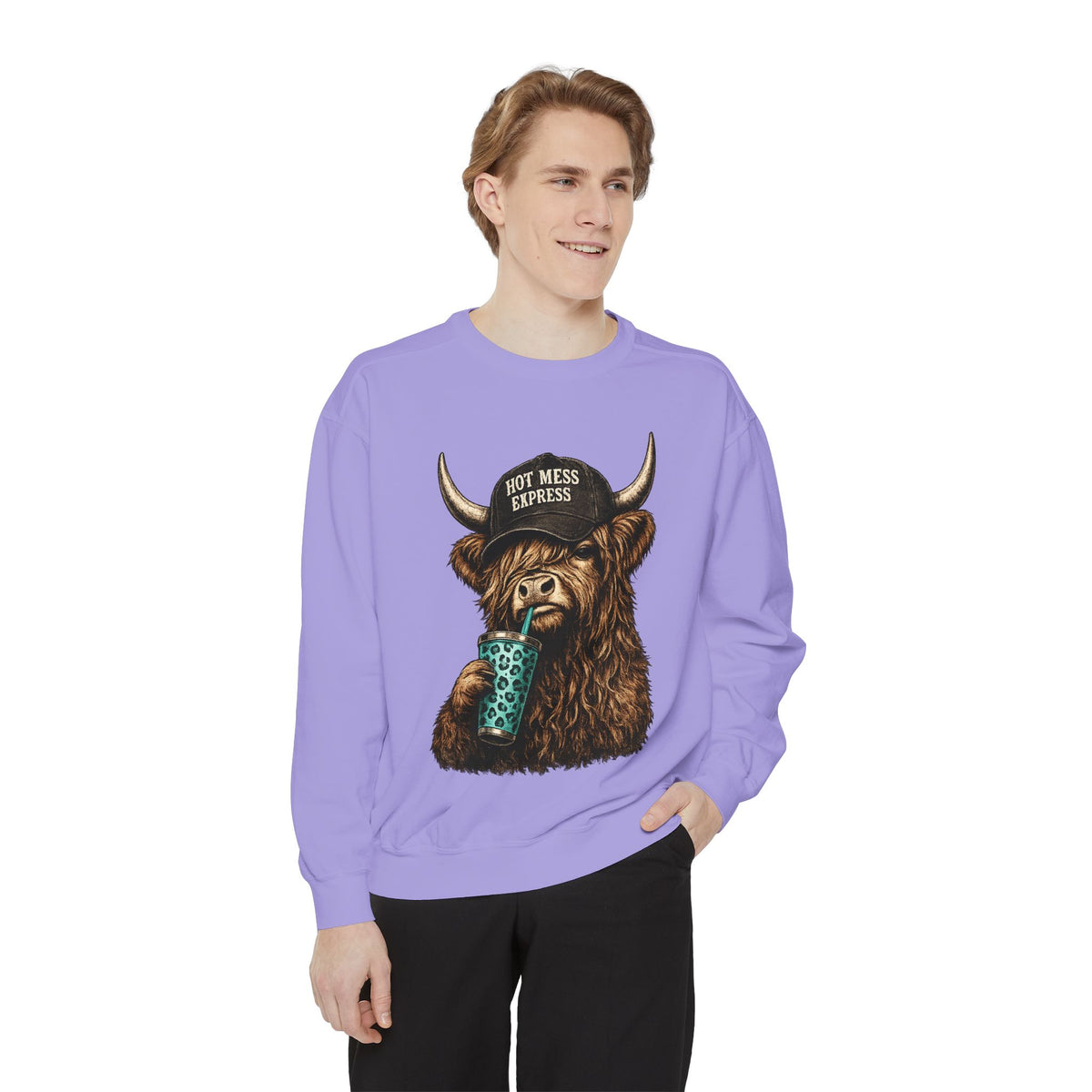Unisex Garment-Dyed Sweatshirt