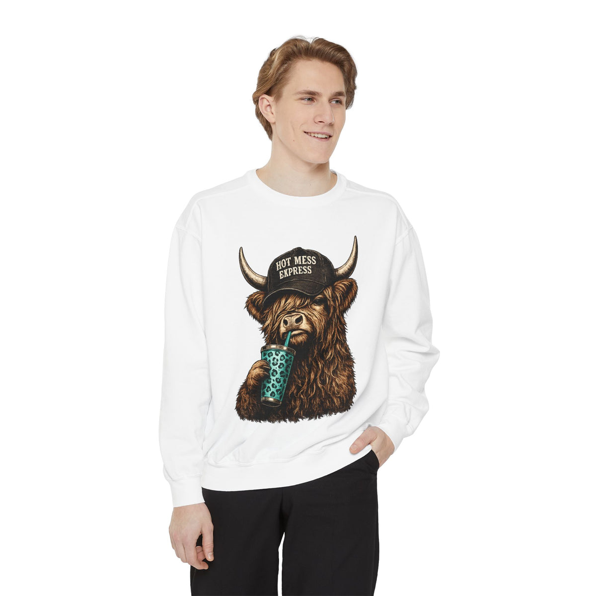 Unisex Garment-Dyed Sweatshirt