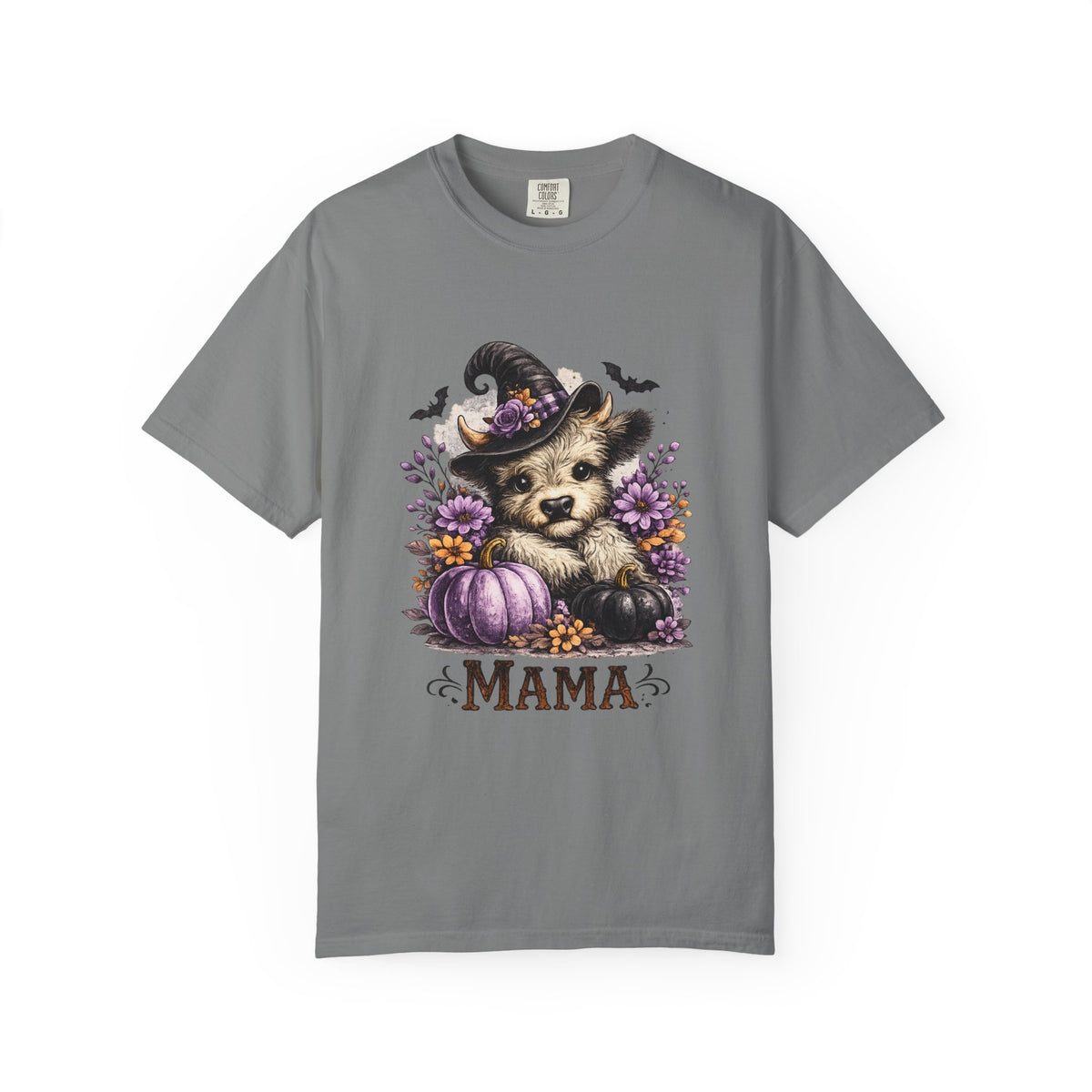 Custom Halloween MAMA Unisex Garment-Dyed T-shirt
