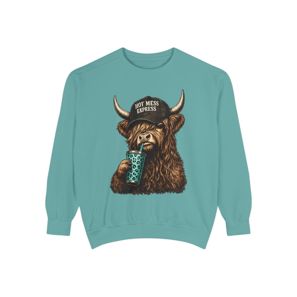 Unisex Garment-Dyed Sweatshirt
