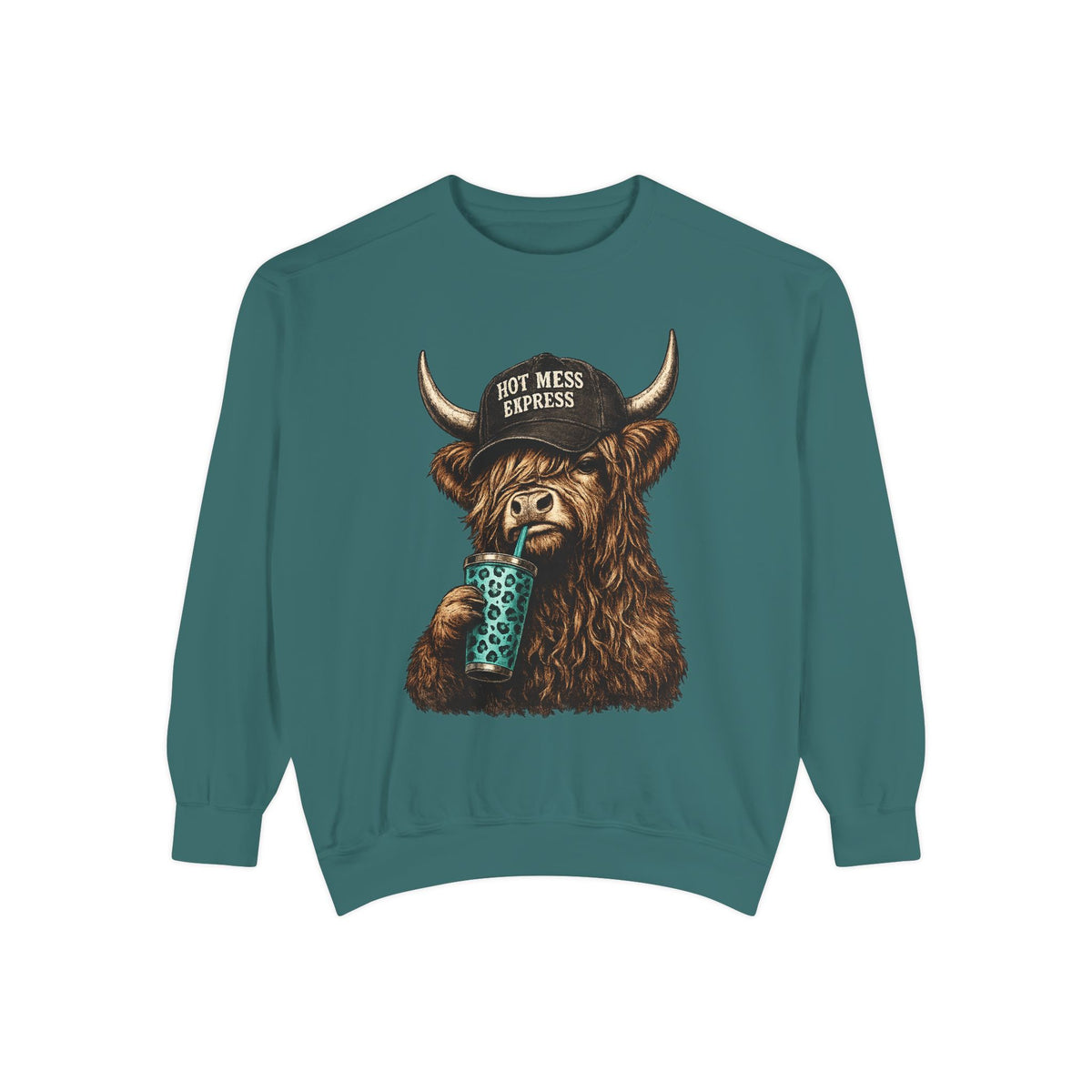 Unisex Garment-Dyed Sweatshirt