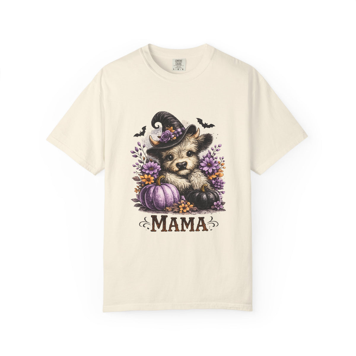 Custom Halloween MAMA Unisex Garment-Dyed T-shirt