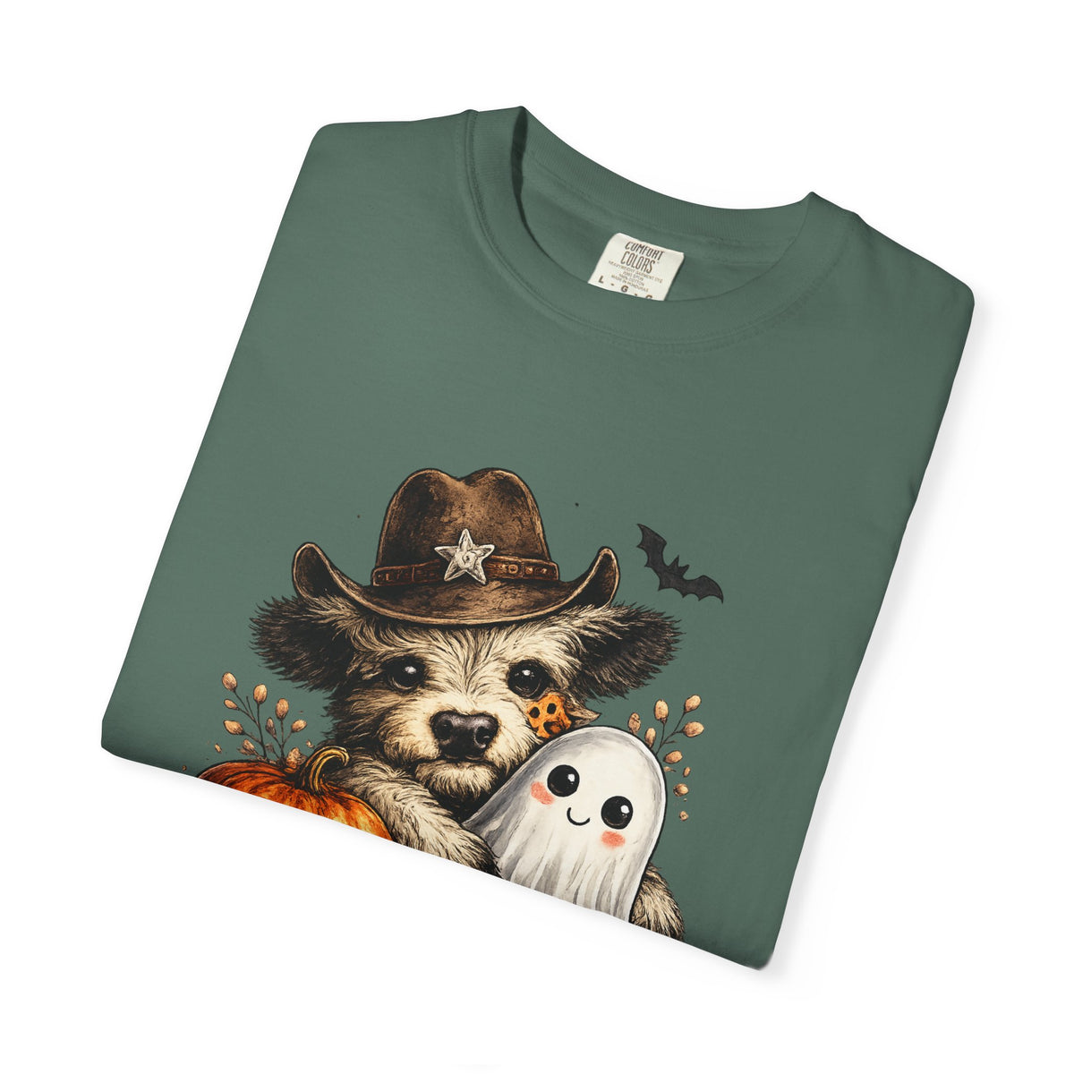 Custom Halloween Daddy Unisex Garment-Dyed T-shirt
