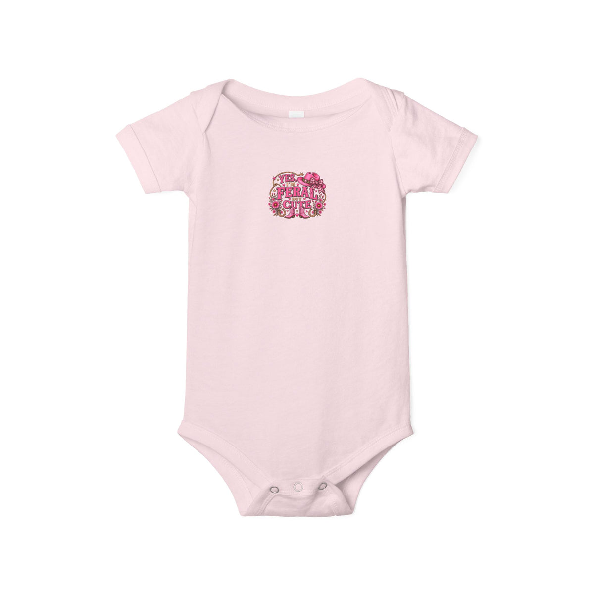 Feral but Cute Infant Jersey One Piece