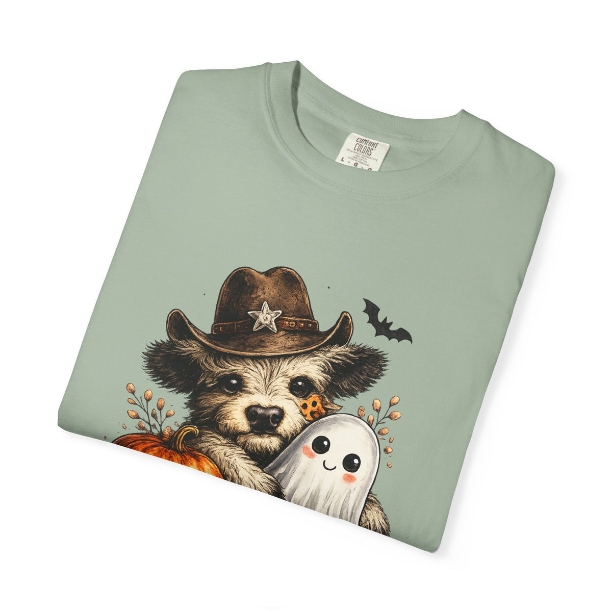 Custom Halloween Daddy Unisex Garment-Dyed T-shirt