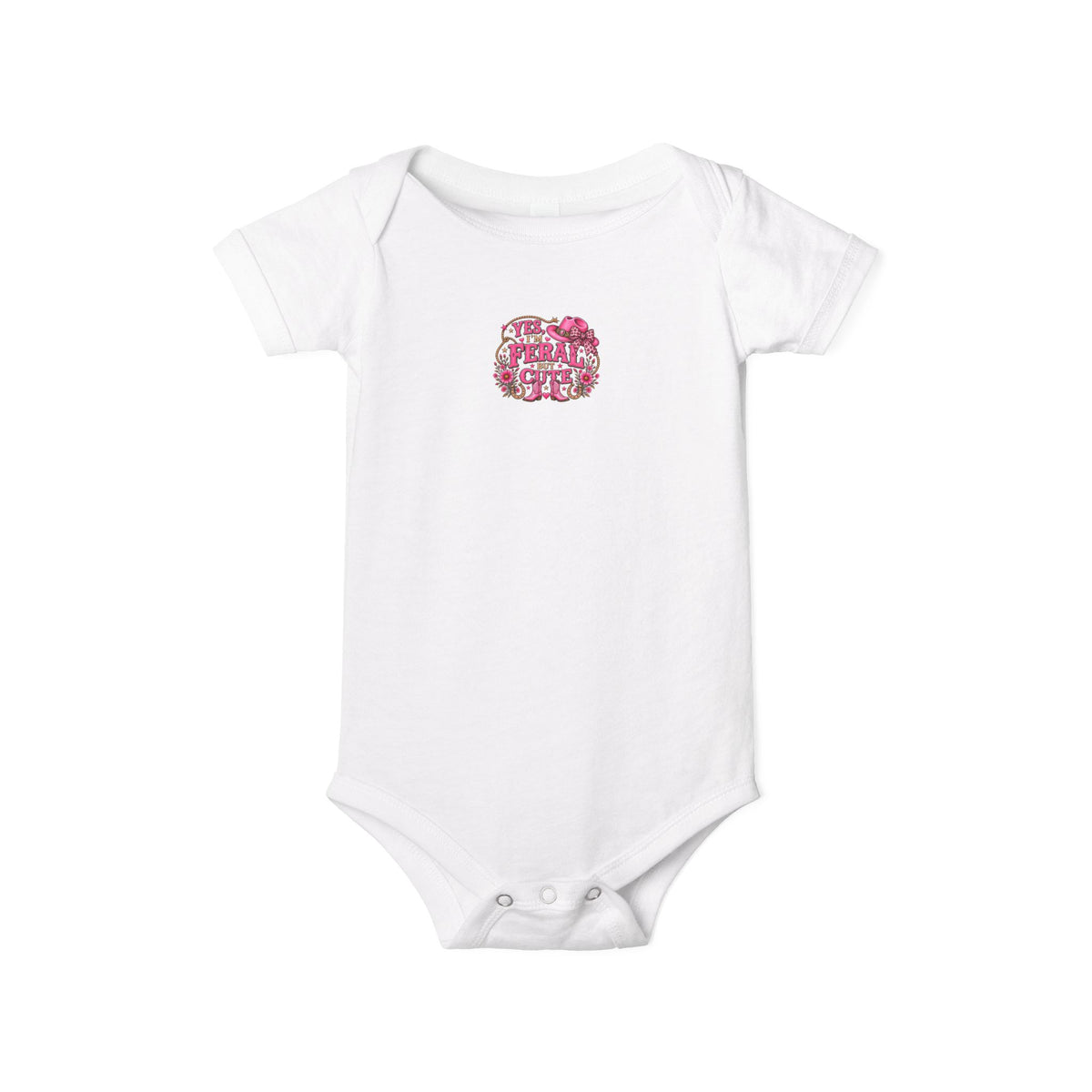 Feral but Cute Infant Jersey One Piece