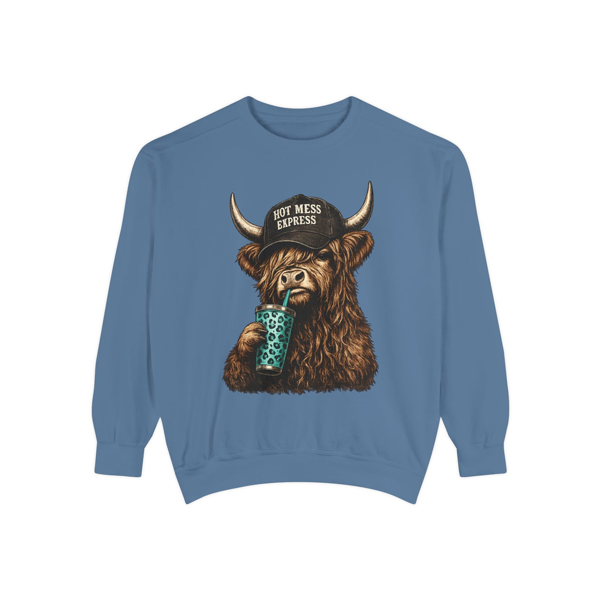 Unisex Garment-Dyed Sweatshirt