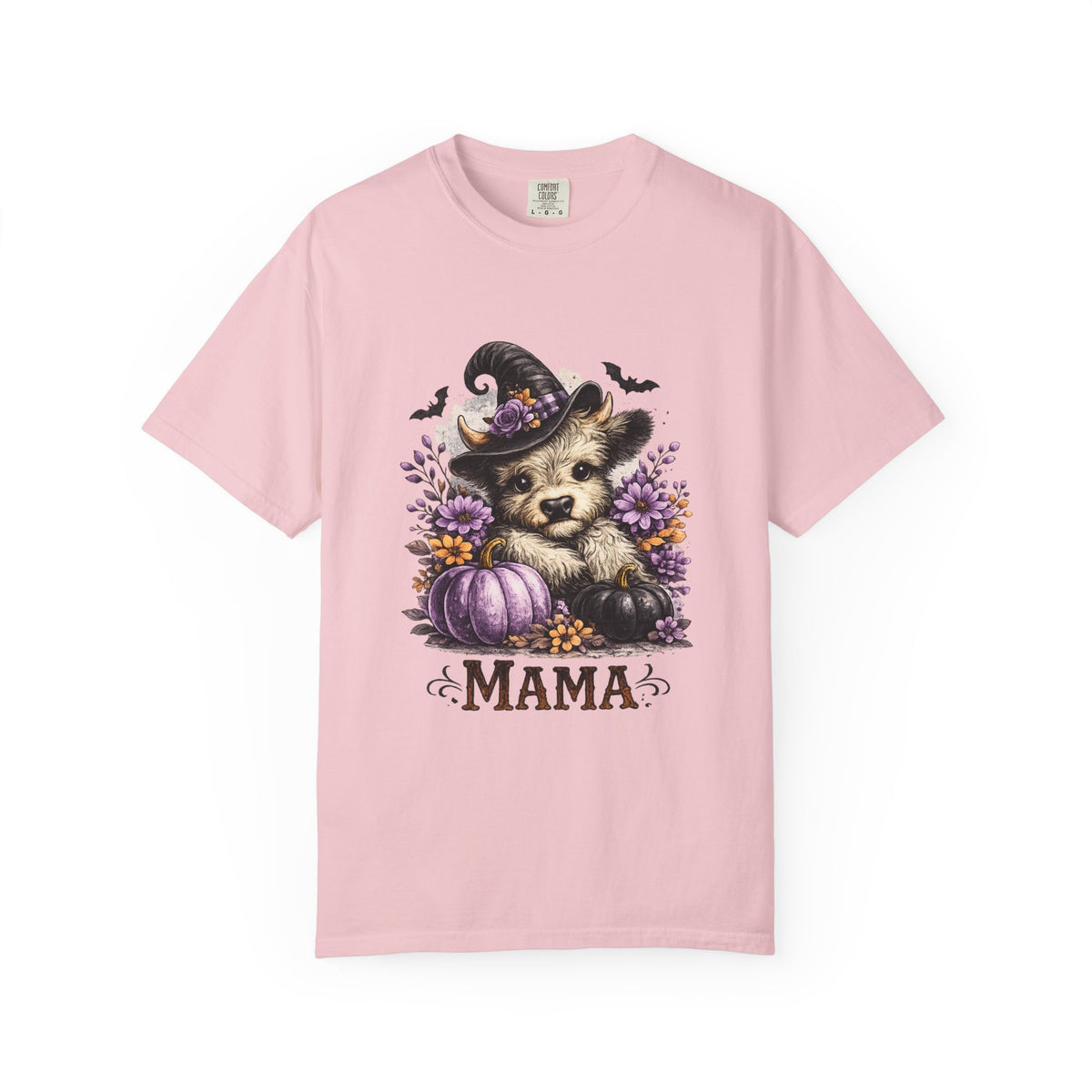 Custom Halloween MAMA Unisex Garment-Dyed T-shirt
