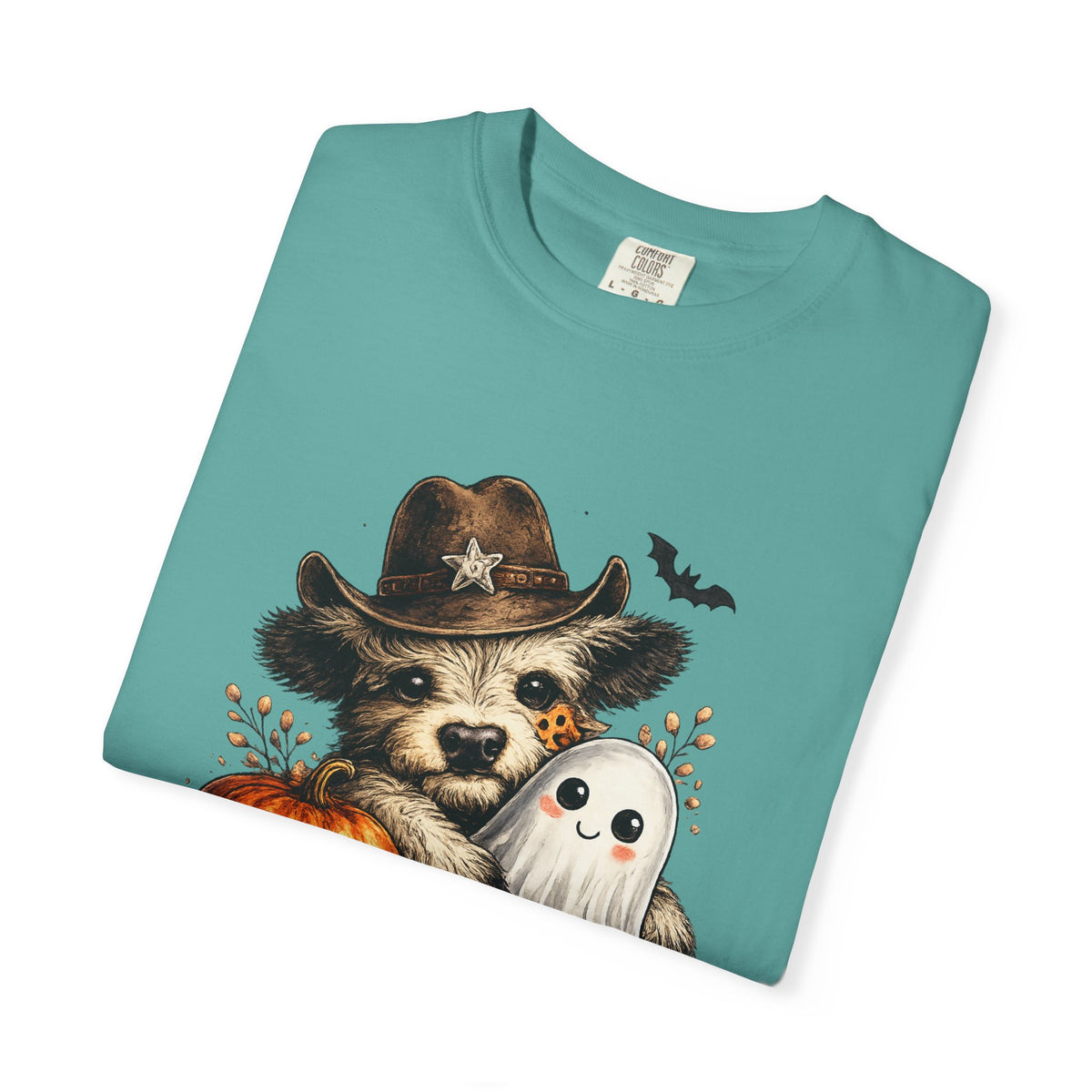 Custom Halloween Daddy Unisex Garment-Dyed T-shirt