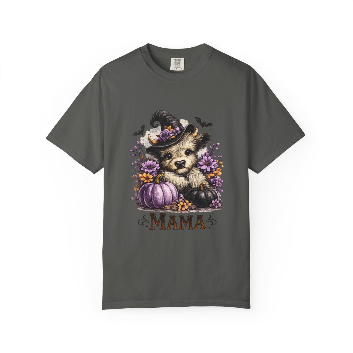 Custom Halloween MAMA Unisex Garment-Dyed T-shirt
