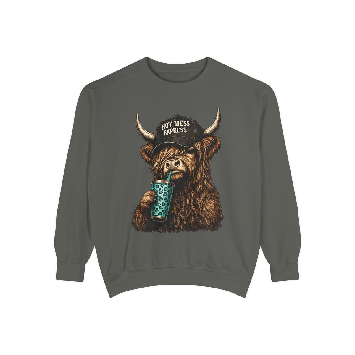 Unisex Garment-Dyed Sweatshirt