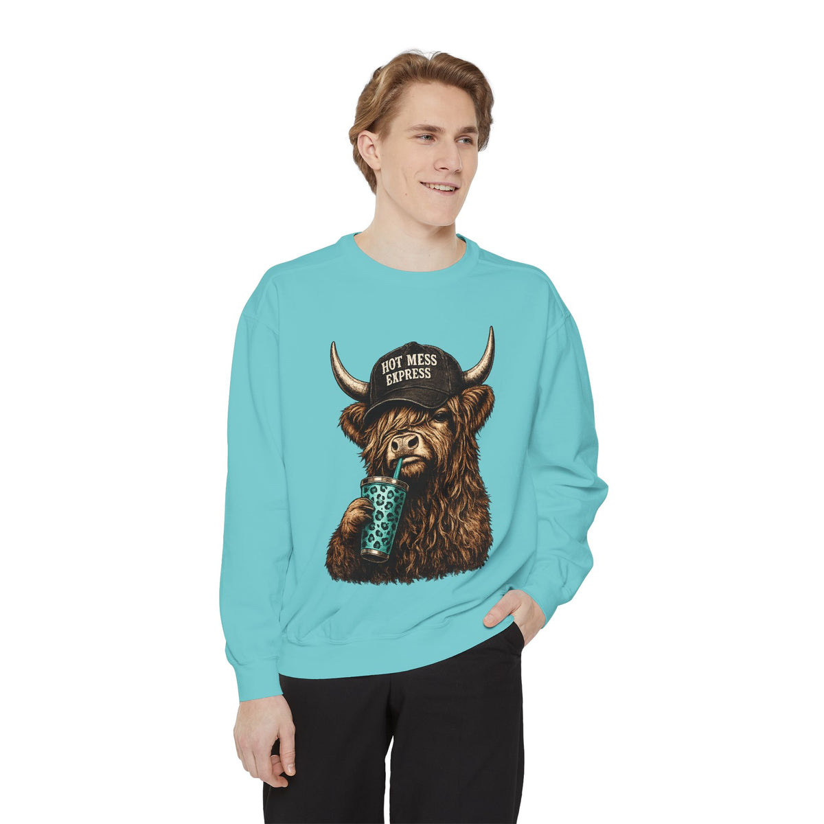 Unisex Garment-Dyed Sweatshirt