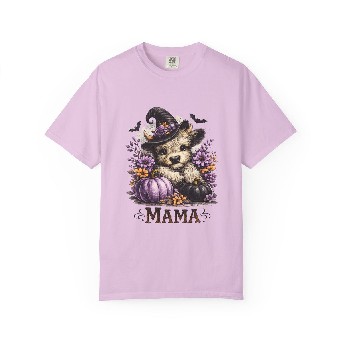 Custom Halloween MAMA Unisex Garment-Dyed T-shirt