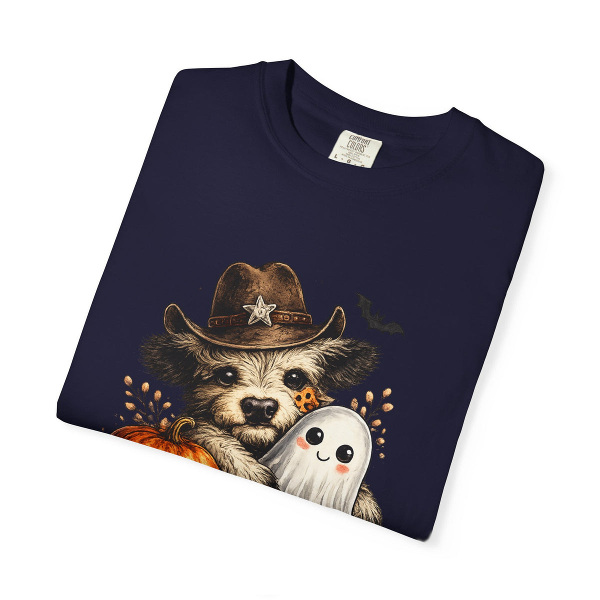 Custom Halloween Daddy Unisex Garment-Dyed T-shirt