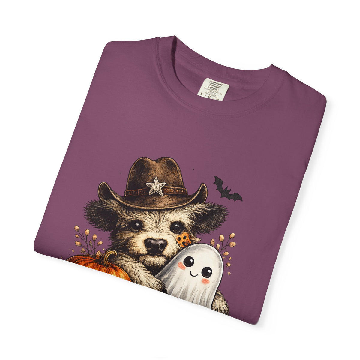 Custom Halloween Daddy Unisex Garment-Dyed T-shirt