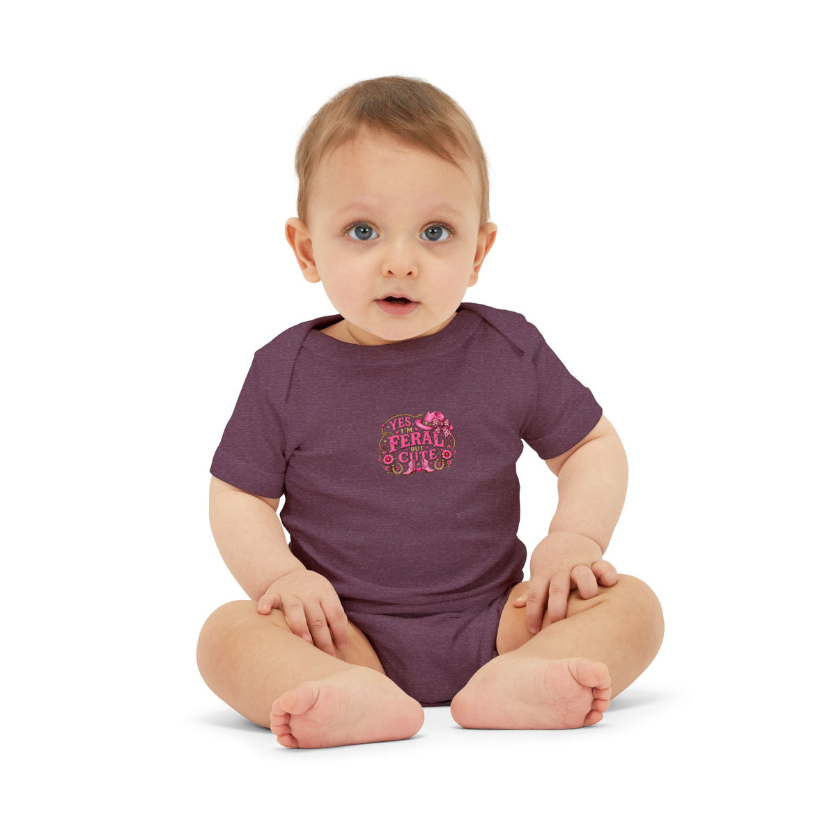 Feral but Cute Infant Jersey One Piece