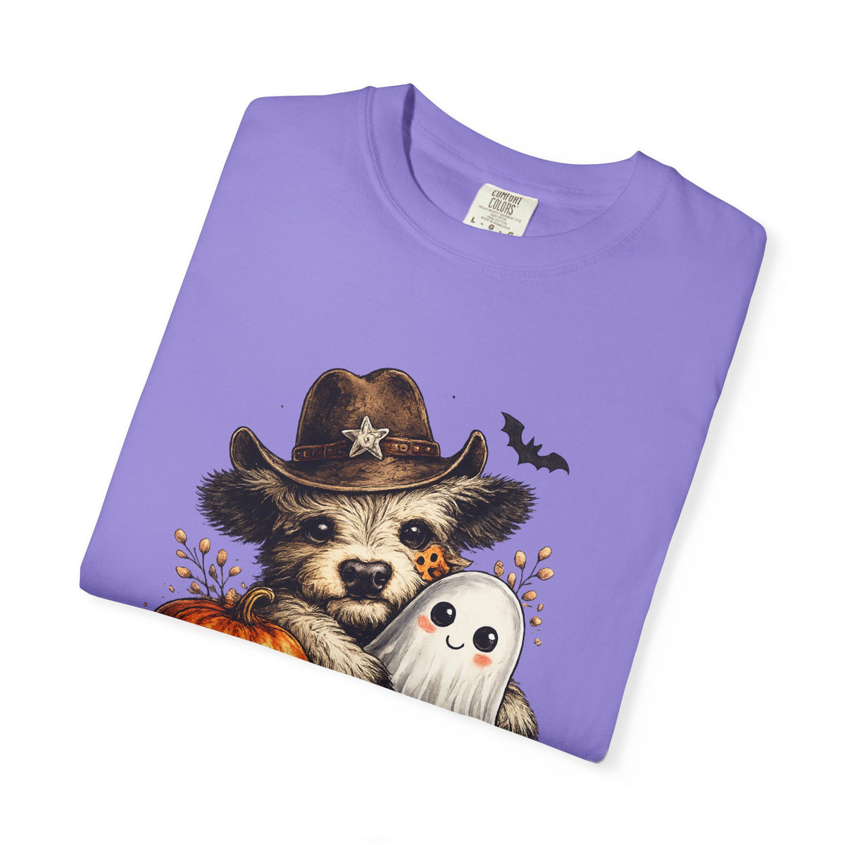 Custom Halloween Daddy Unisex Garment-Dyed T-shirt
