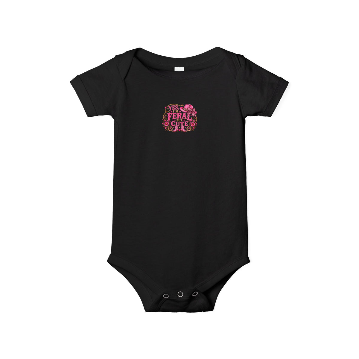 Feral but Cute Infant Jersey One Piece