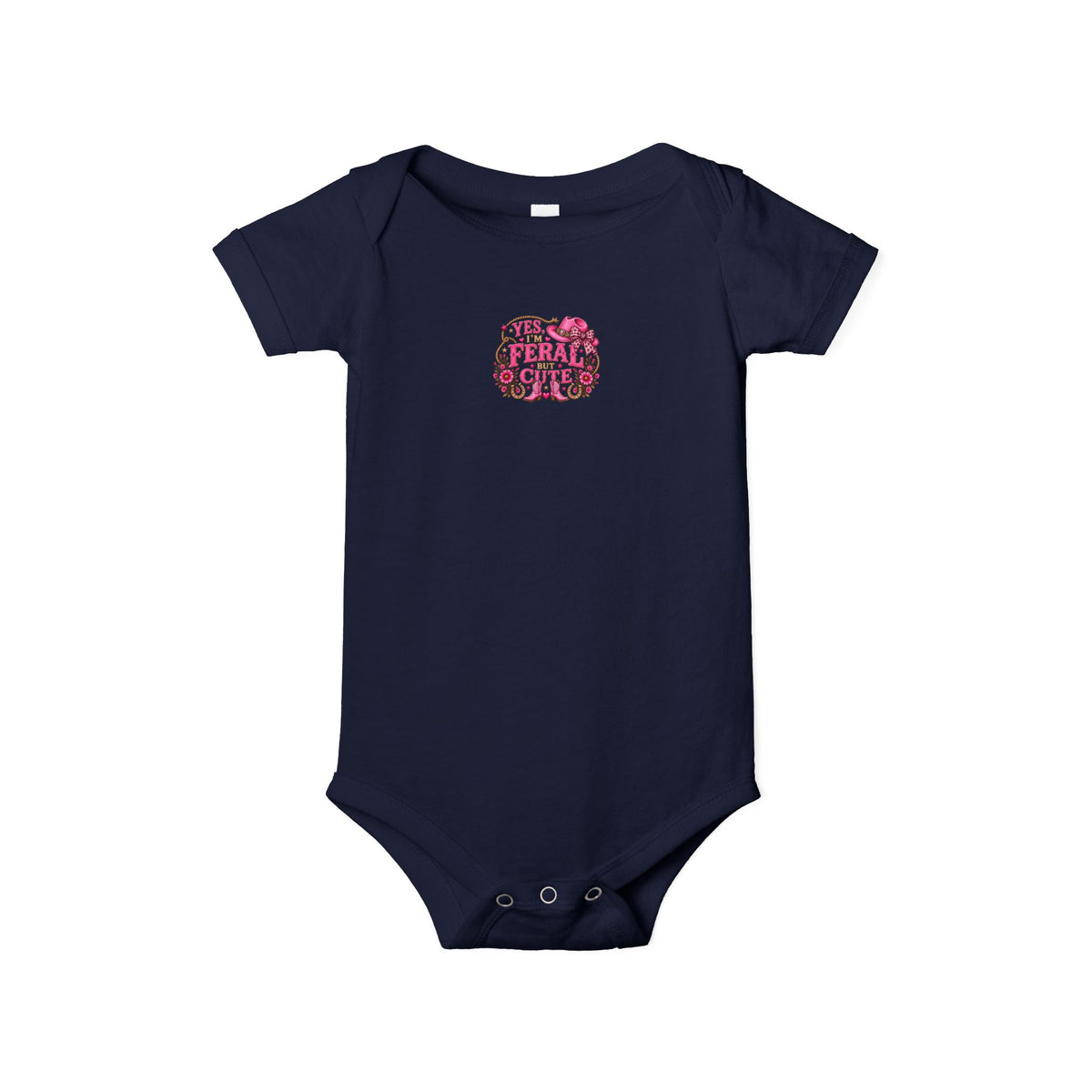 Feral but Cute Infant Jersey One Piece