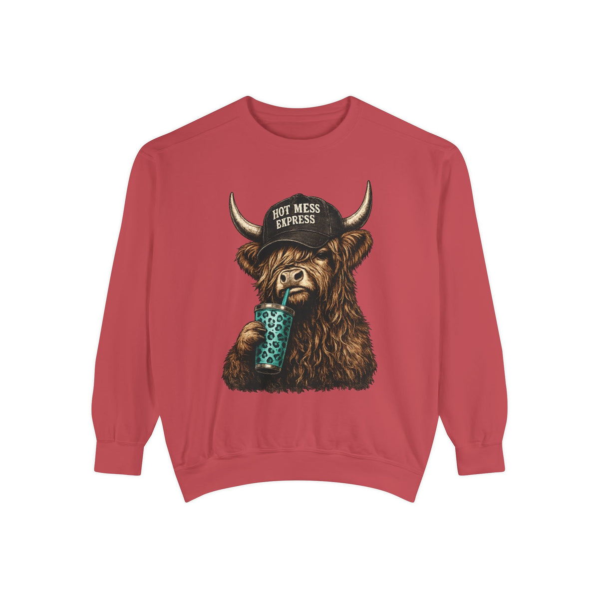 Unisex Garment-Dyed Sweatshirt