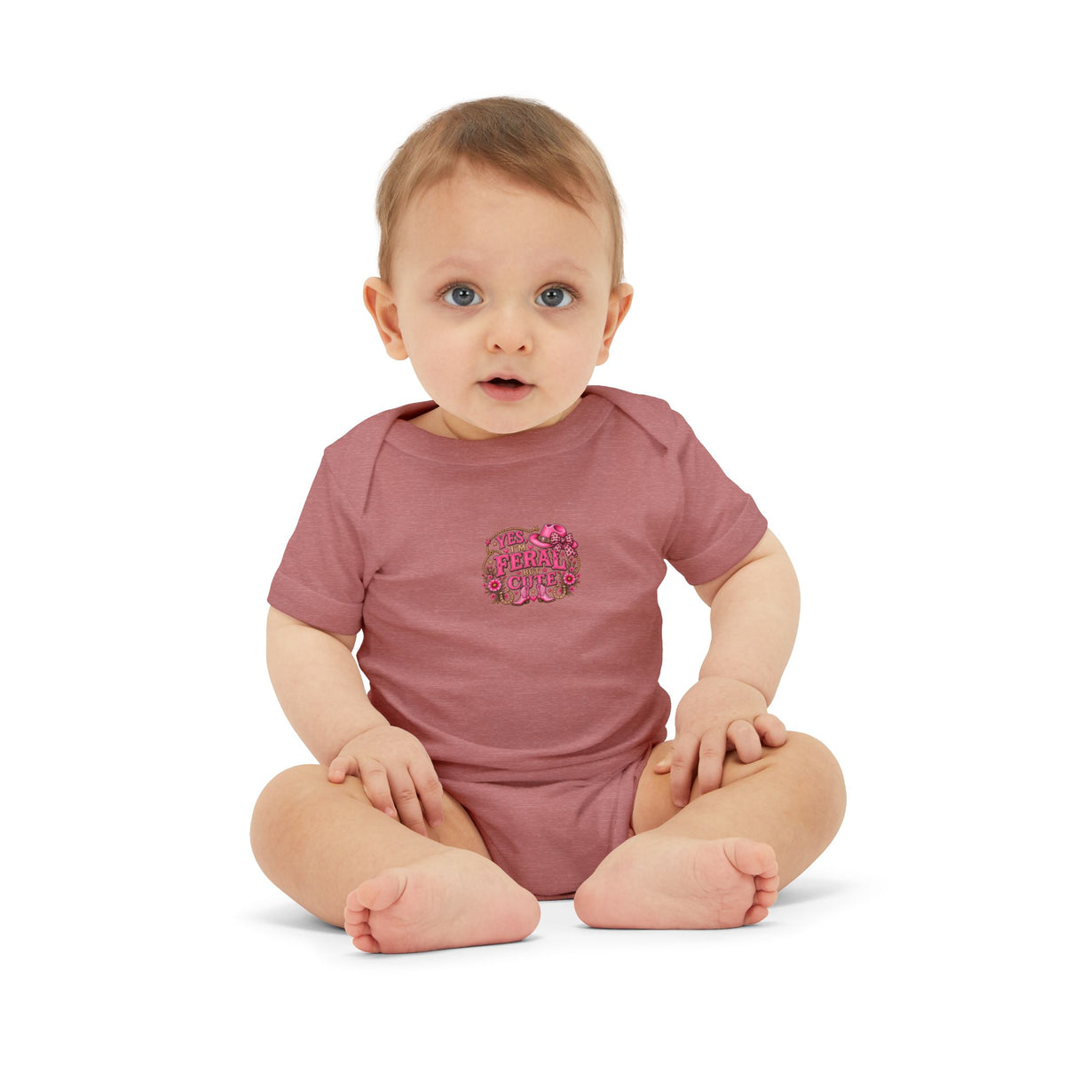 Feral but Cute Infant Jersey One Piece